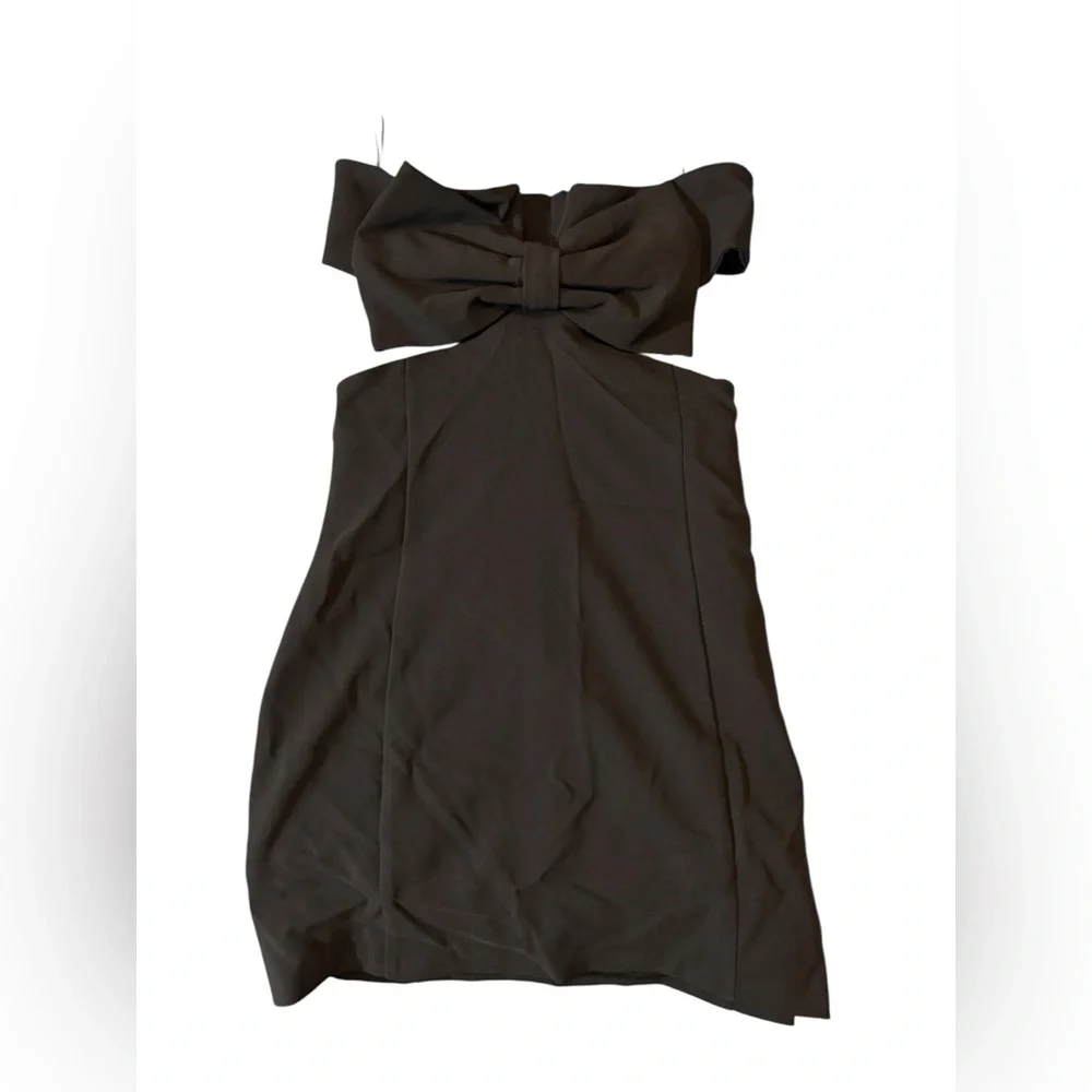 New Zara | black dress medium - Picture 1 of 4